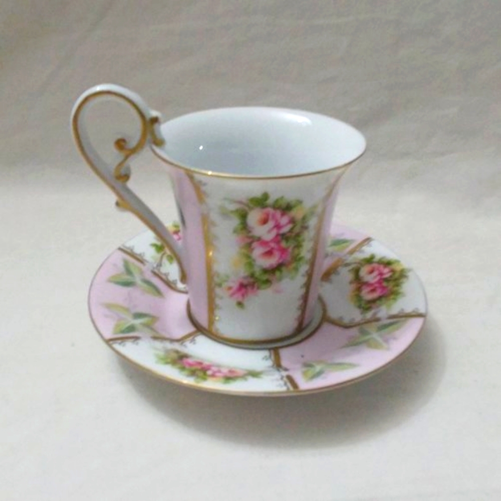 Orchid Dainty Pink Tea Cup and Saucer